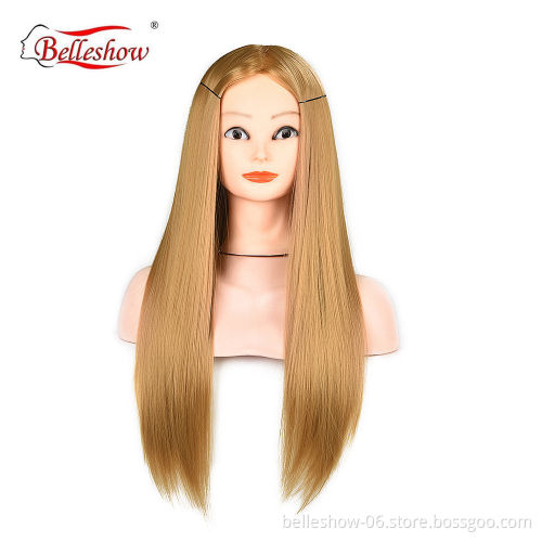 Hot sell wholesale cheap corn whisker wig mold head synthetic wig bride's hair styling teaches head model